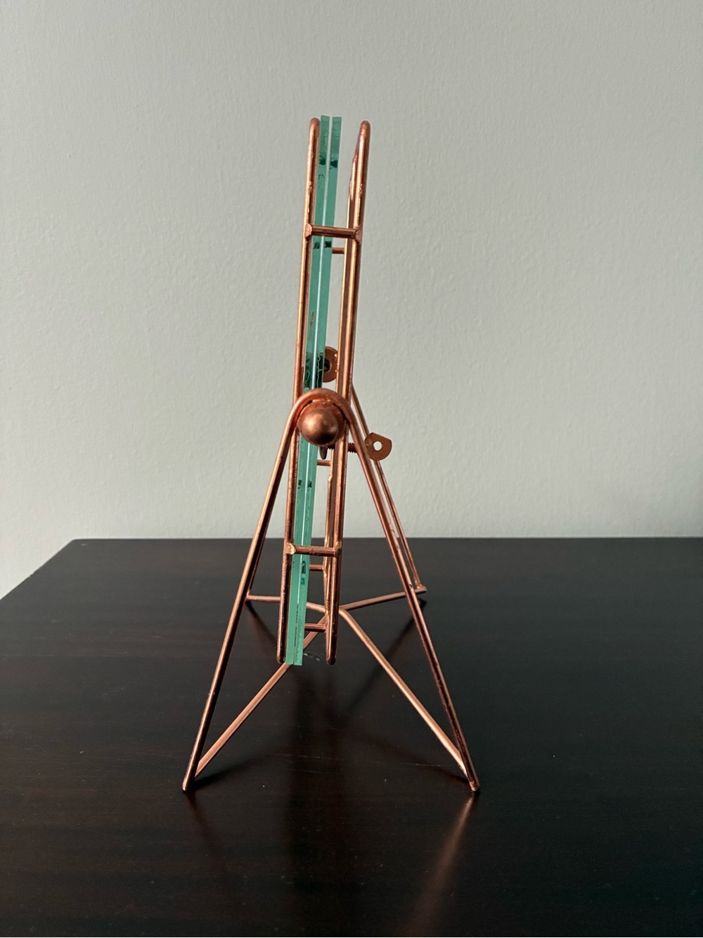 Rustic Copper Tone Metal Photo Frame Stand - Picture 5 of 13